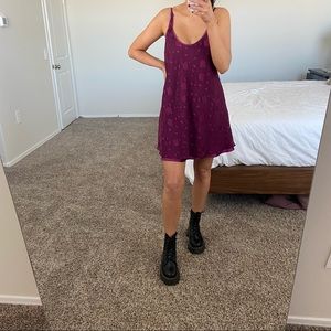 Vintage silky slip dress